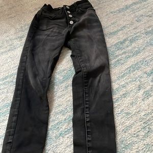 Black skinny jeans